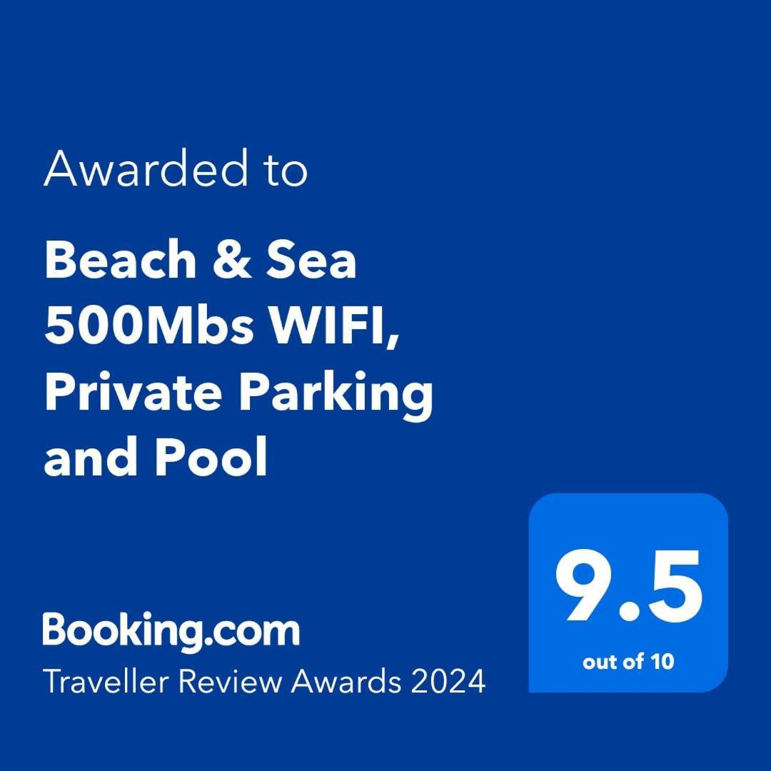 Beach & Sea Apt, Fast Wifi, Airco, Private Parking And Pool Portimão Exterior foto